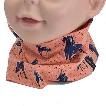 Kinder Baby Wendeloop Einhorn orange Einheitsgröße